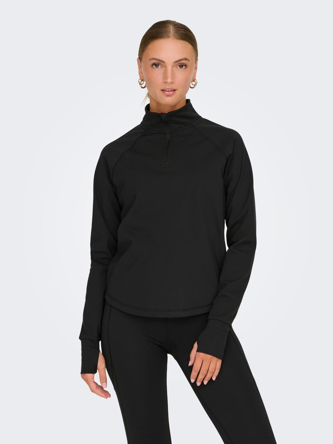 ONPSTEN Strickpullover Black