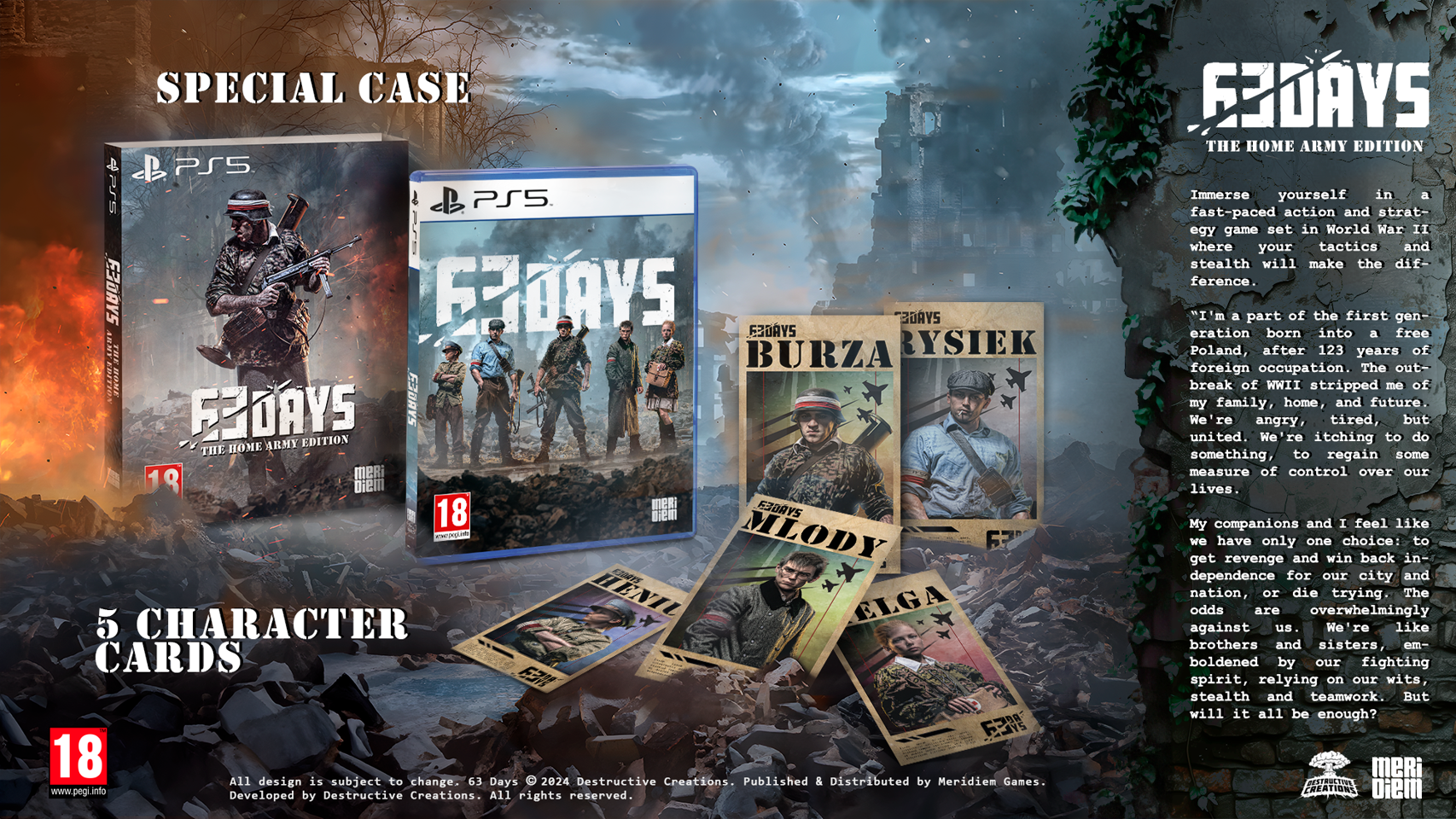 63 Days - The Home Army Edition- PlayStation 5