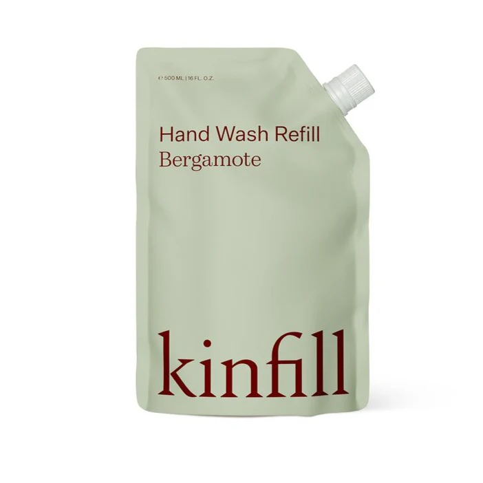 Kinfill  Håndsæbe Refill, Bergamote - 500ml