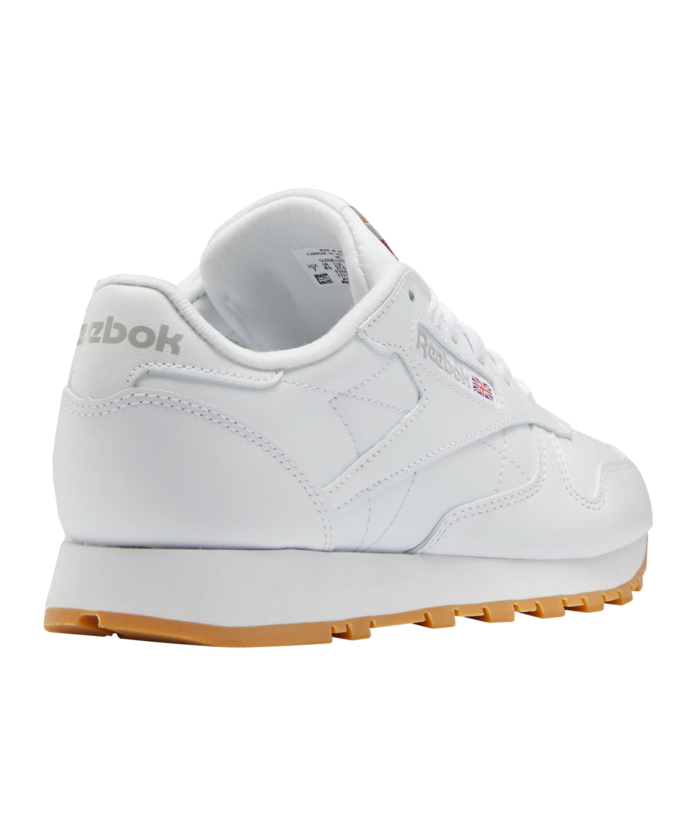 Reebok Classic Leather Damen Weiss Grau
