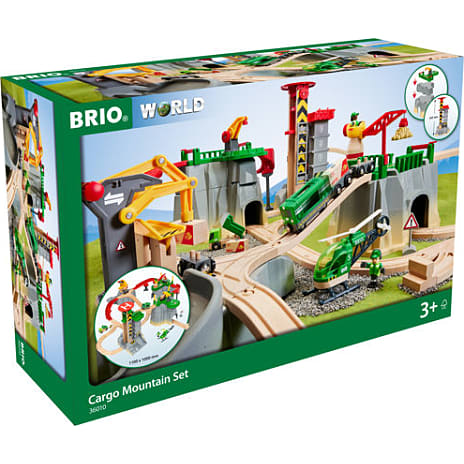 Brio 36010 togbane Cargo Mountain-sæt