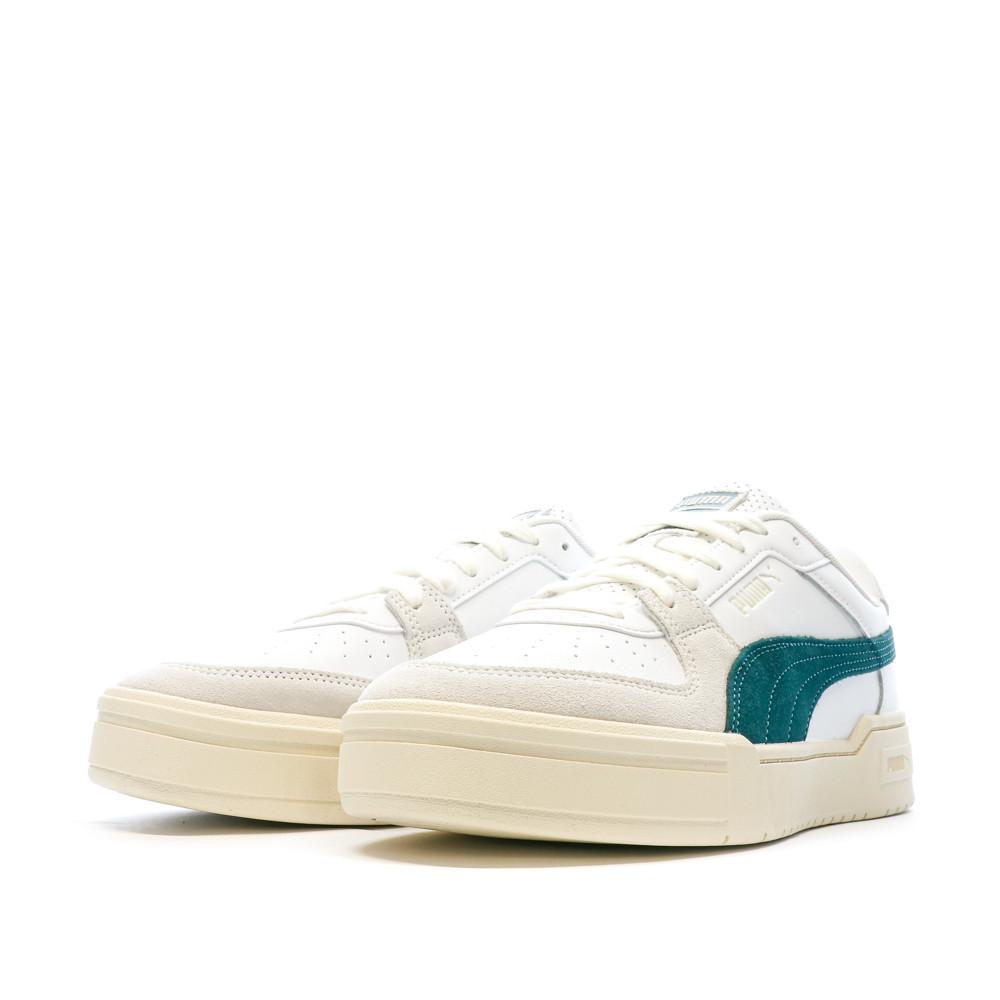 Puma Baskets Blanches/Vertes Homme Puma League