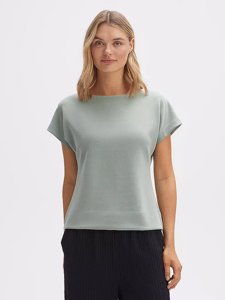 OPUS Blusenshirt GIWARI grün