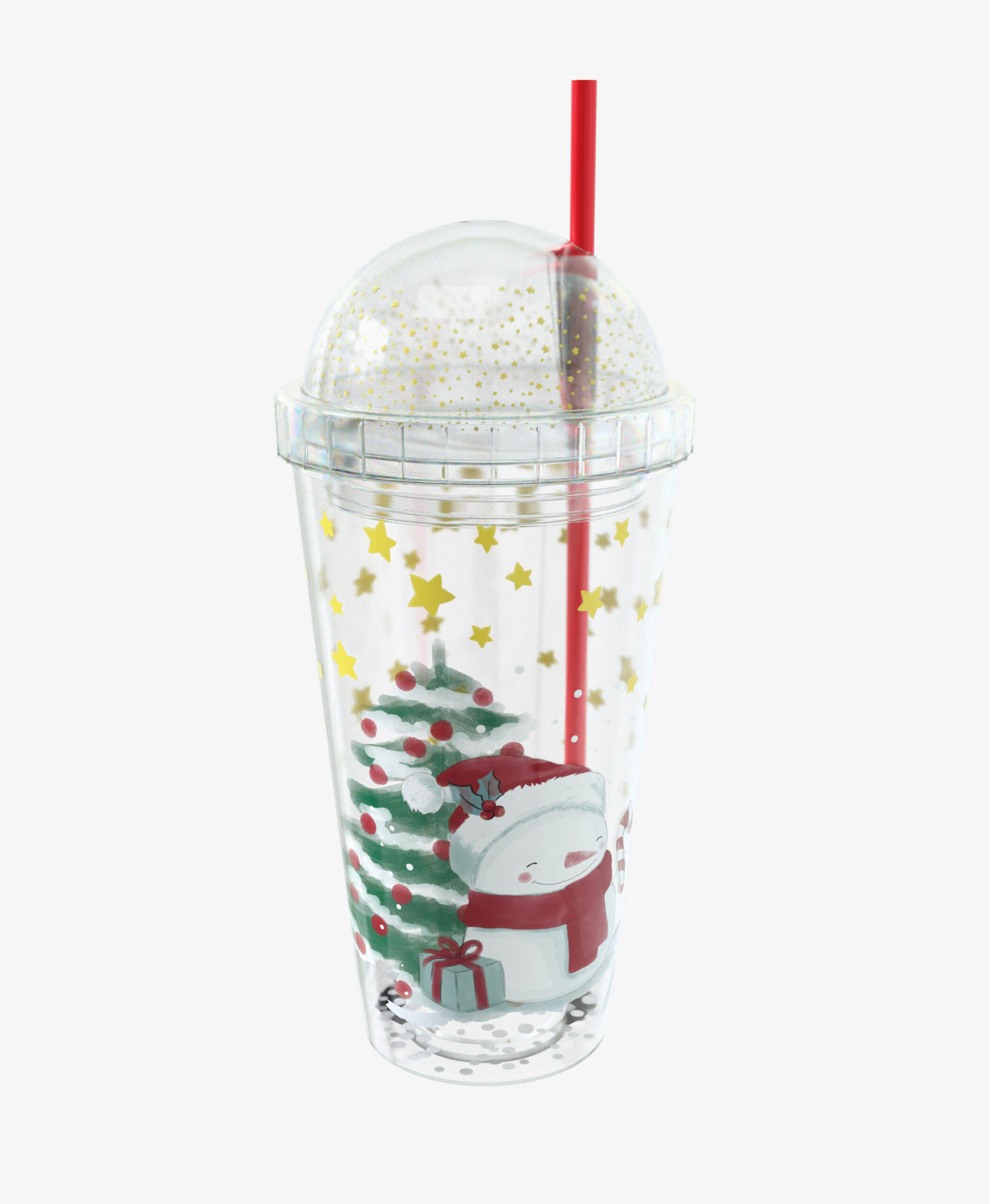 Becher mit Deckel