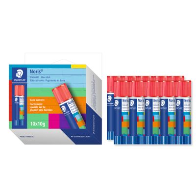 STAEDTLER Noris - 10 Bâtons de colle - 10 g