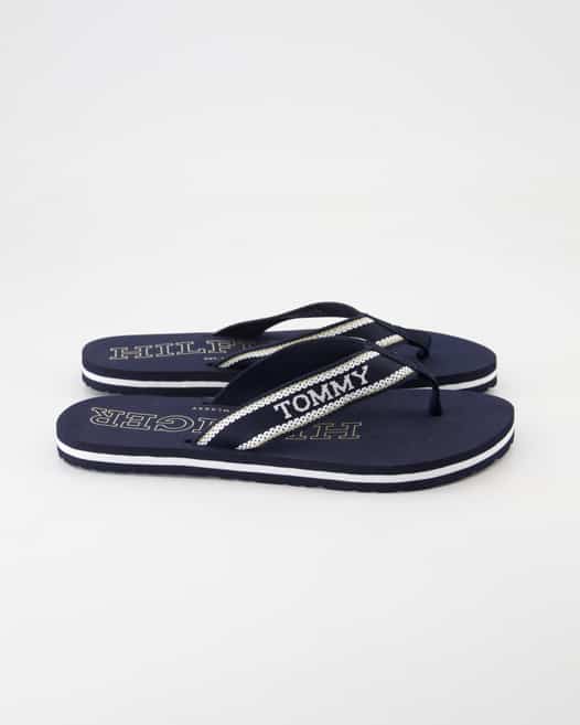 Tommy Hilfiger Beach Sandal Zehentrenner in Blau