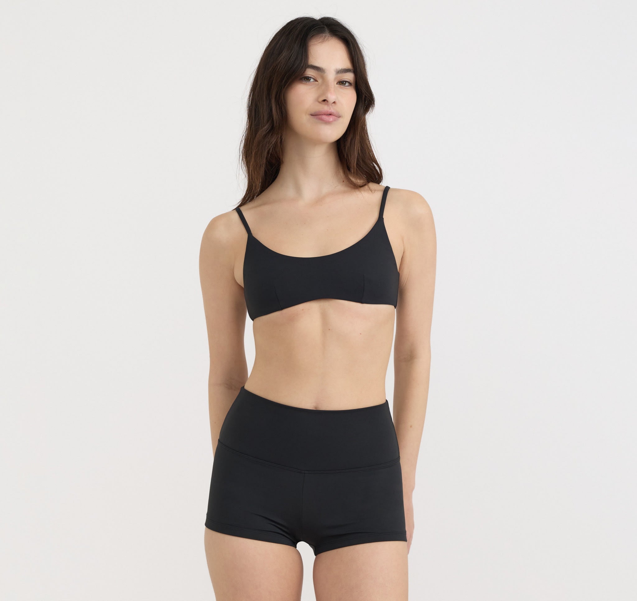 RECYCLED NYLON<br>Swim Scoop Bikini Top