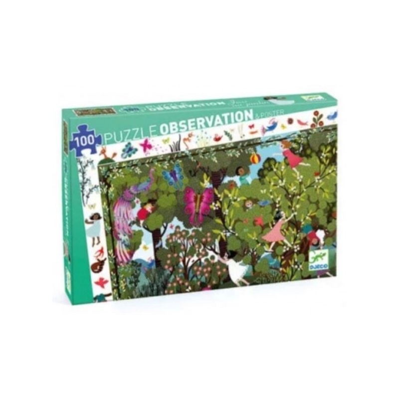 Puzzle 100 pièces - Jeux au Jardin
