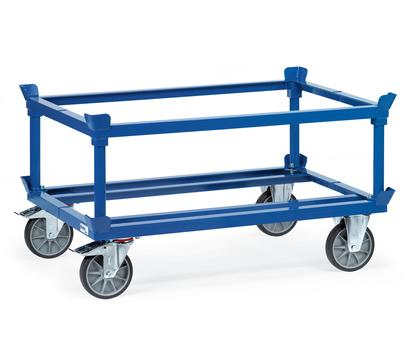 Fetra palletrand voor palletchassis, palletformaat 1200x800 mm, 140/422 mm hoog