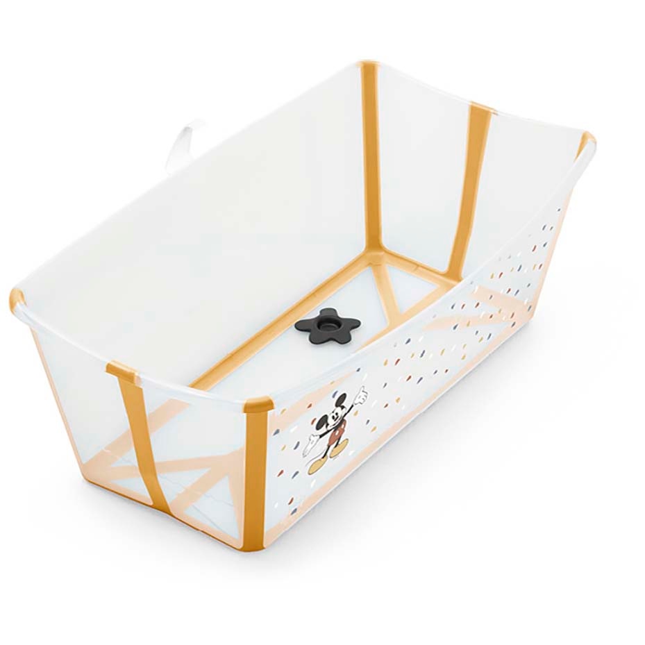 Stokke Flexi Bath geel - opvouwbare babybadjes - Prénatal