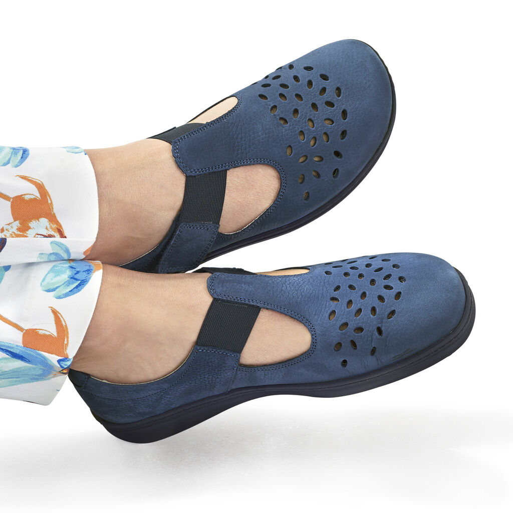 DAMEN - Sandalenschuh CHIOS blau