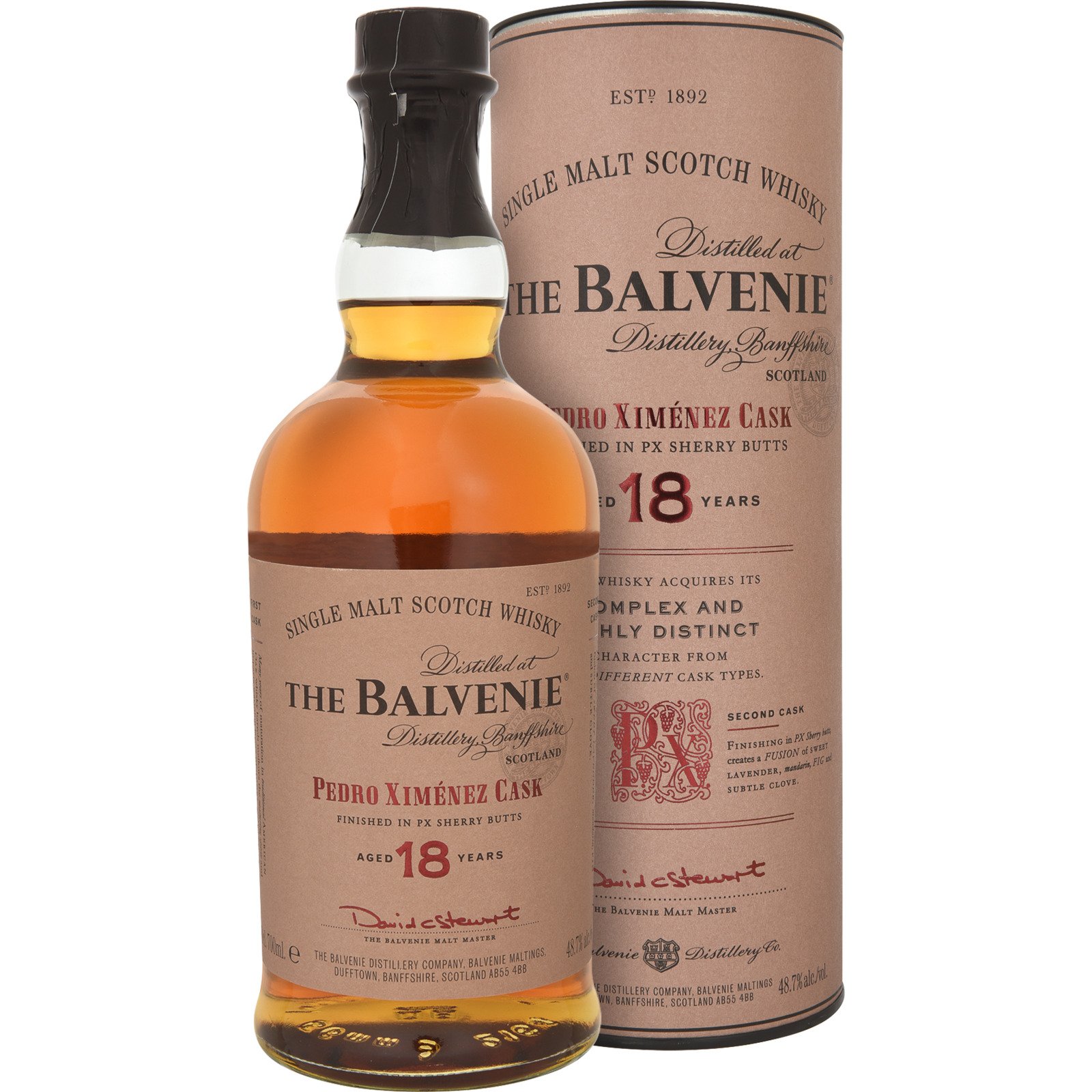 Balvenie 18 Years Sherry Cask Speyside Single Malt Scotch Whisky 70 cl