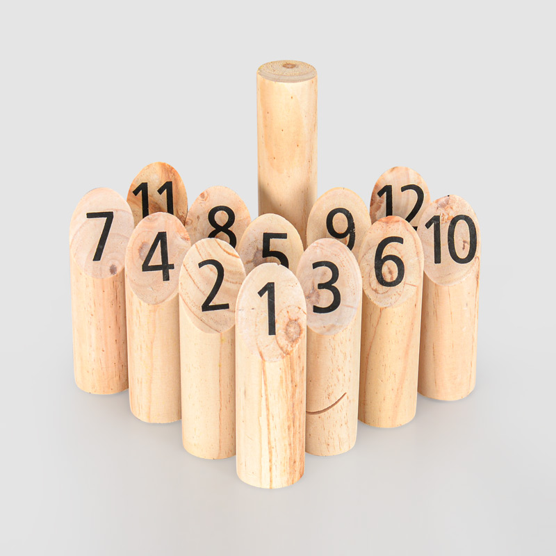 Jeu de quilles numérotées