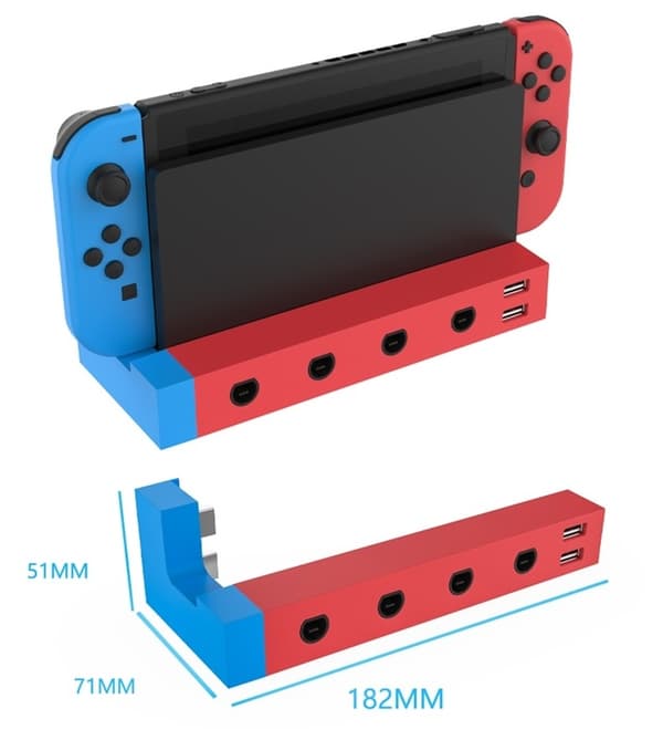 Adapter - GameCube controller til Nintendo Switch