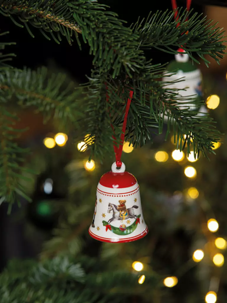 VILLEROY & BOCH My Christmas Tree Glocke, 1, 2021 5,5x5,5x6,9cm rot