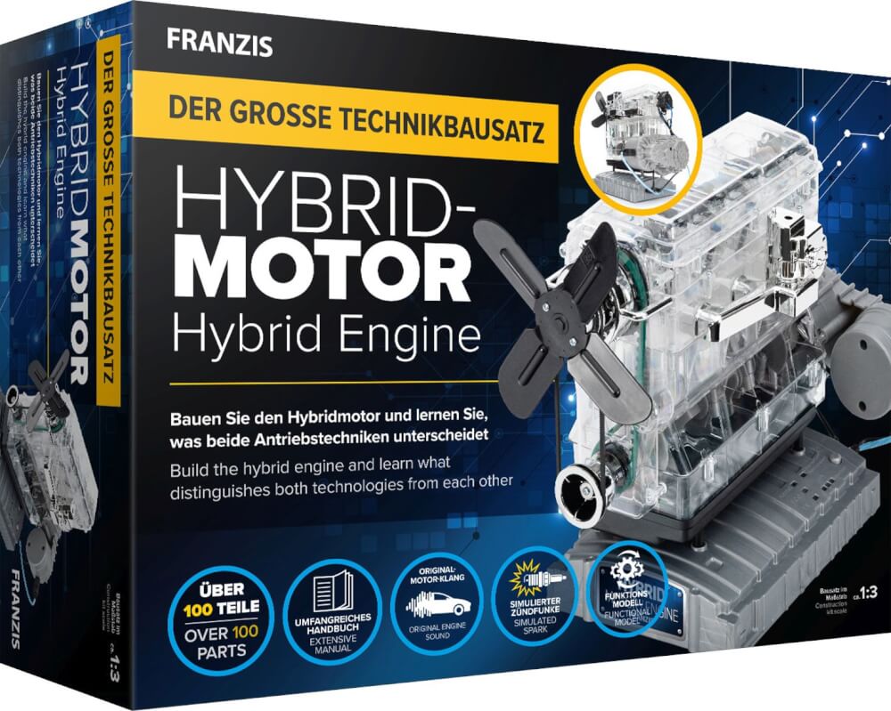 Franzis: Hybrid -Motor, sortiert