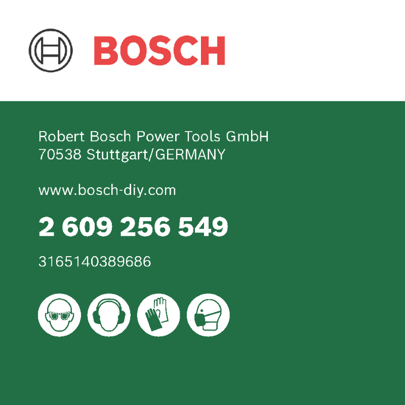 Bosch 2609256549 Slijpstiftset
