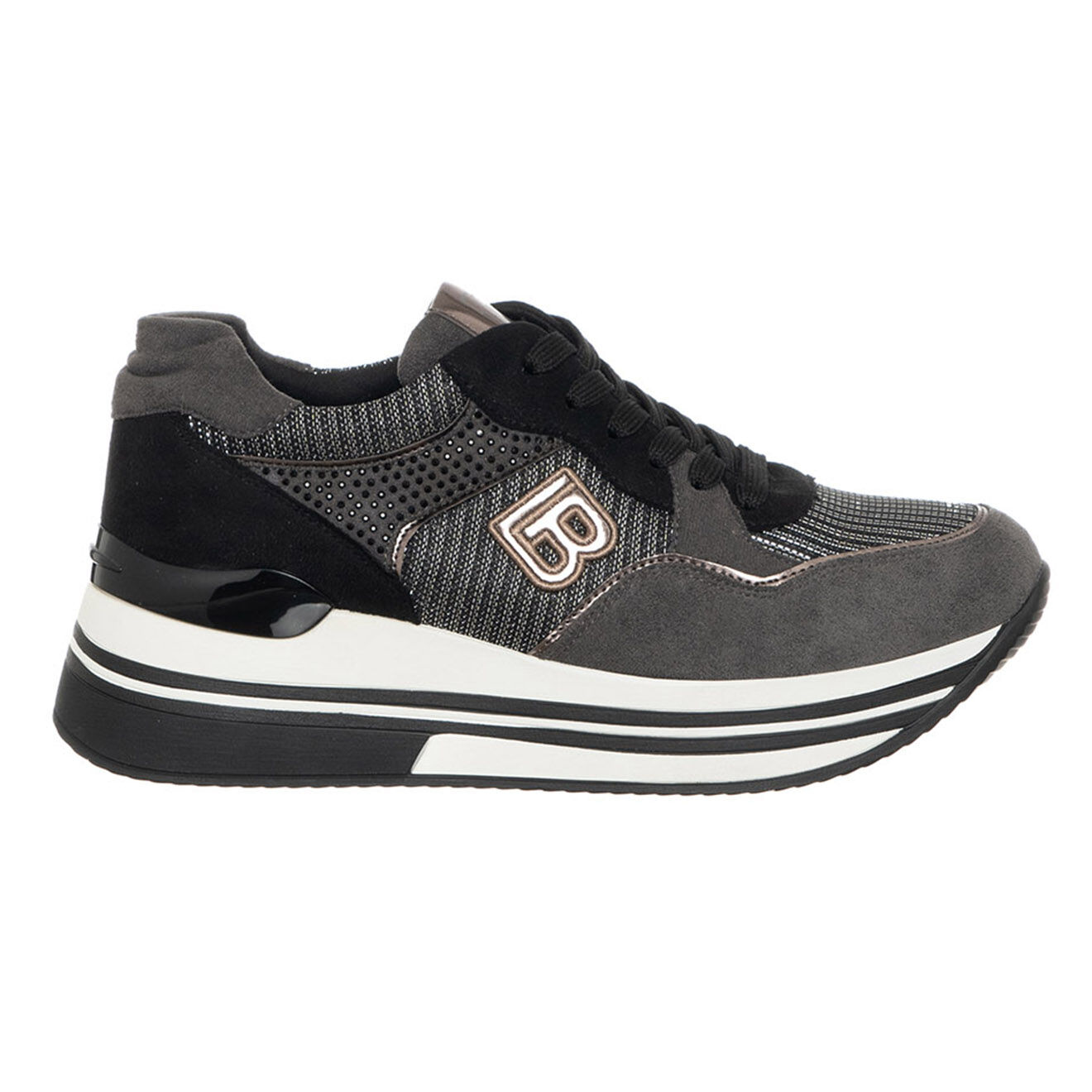 Laura Biagiotti Sneakers Ilona noir/argenté