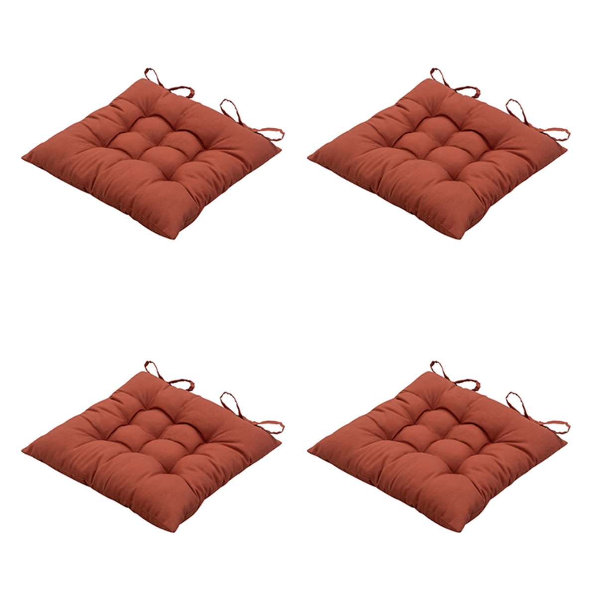 Madison Panama terra Zitkussen - Set van 4