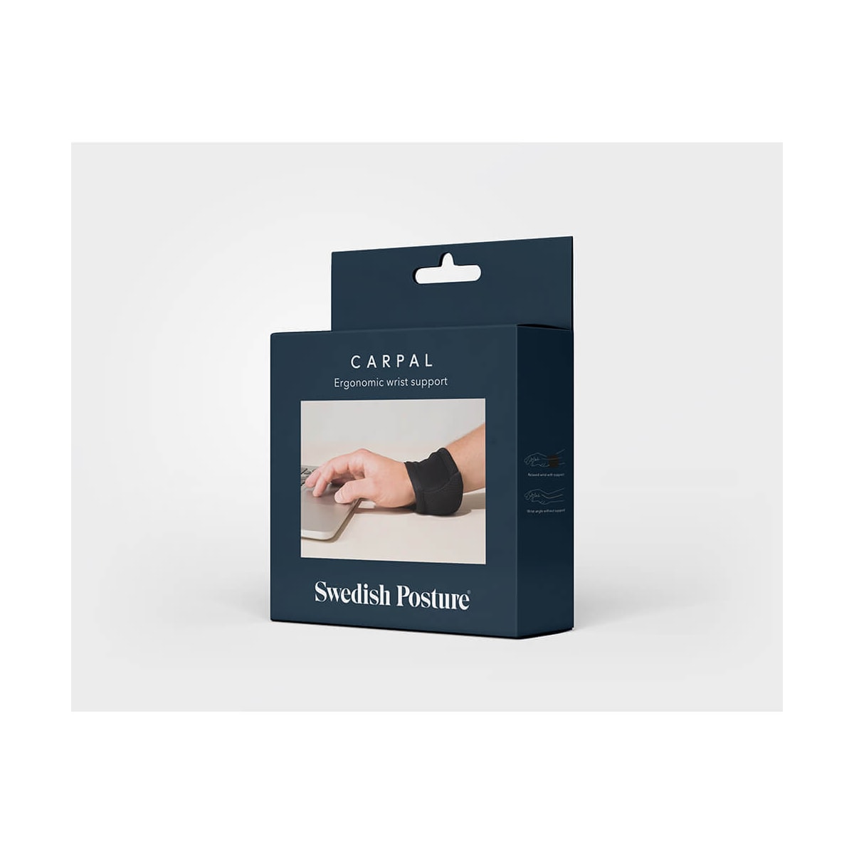 SWEDISH POSTURE Håndleddsstøtte Carpal Ergonomiskt Håndleddsstøtte