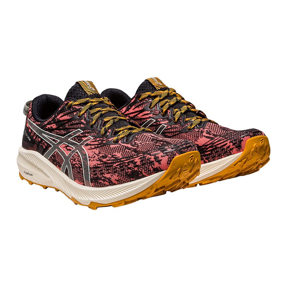 Asics FUJI LITE™ 3 - Chaussures trail Femme papaya/light sage