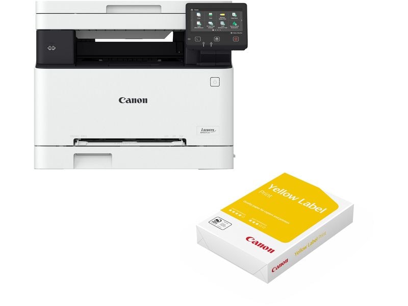Canon Multifunktionsdrucker i-SENSYS MF651Cw   Yellow Label 3-in-1-Farblaser-Multifunktionsdrucker