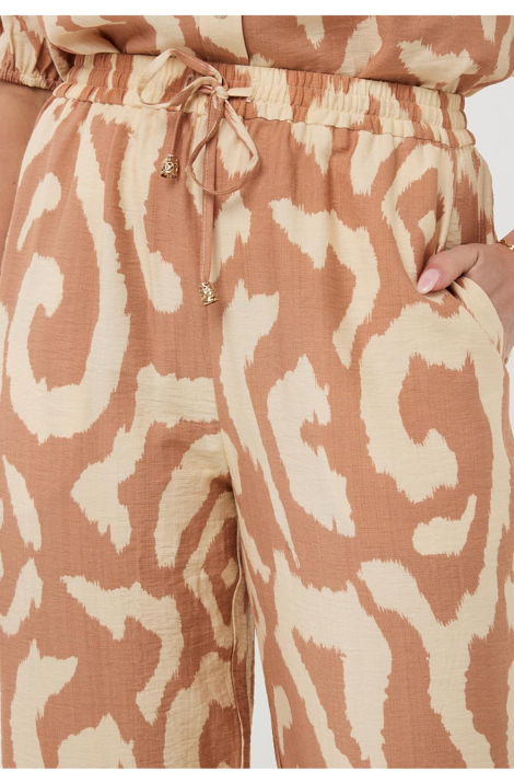EsQualo multi color dames broek