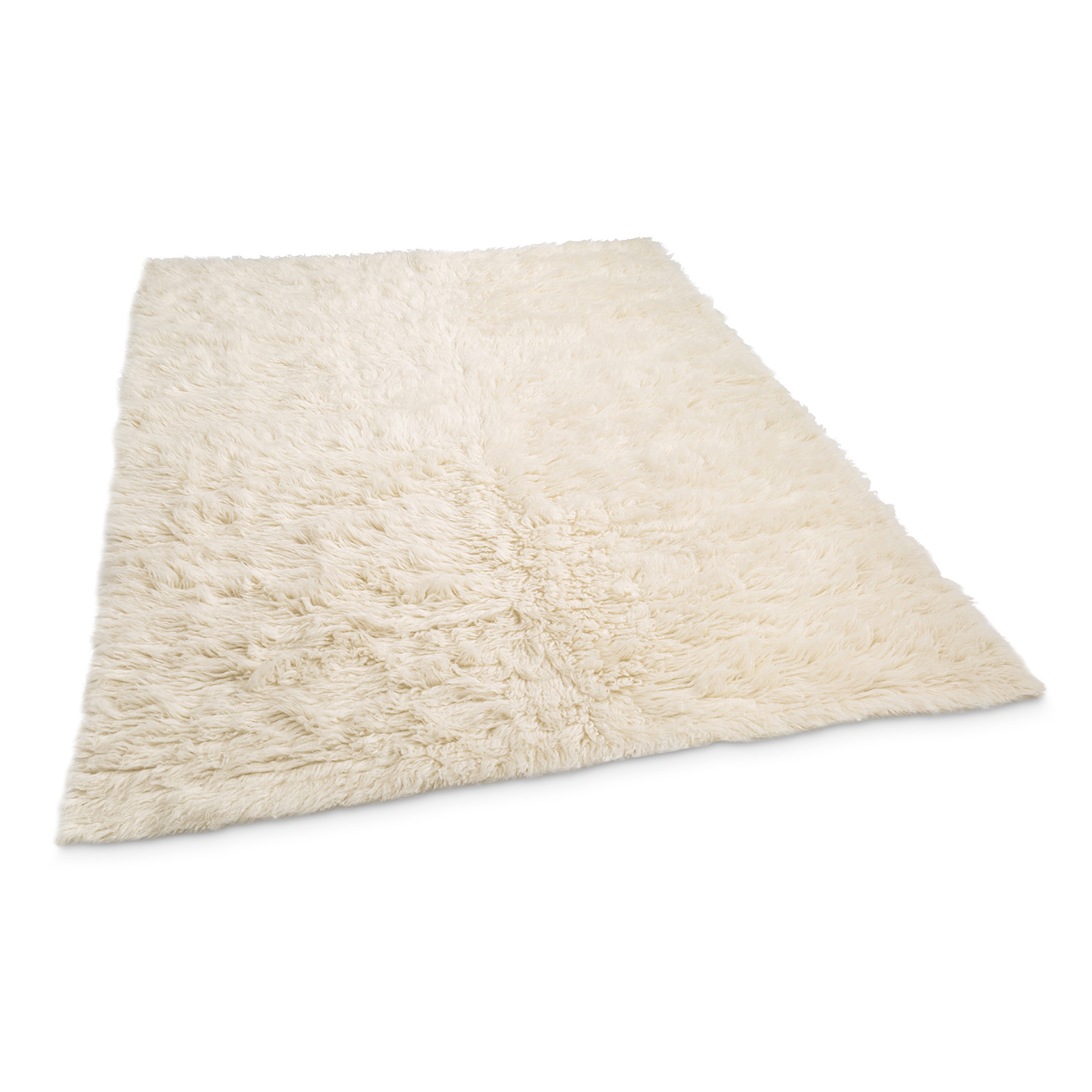 Teppich FLOKATI - beige - 60x90 cm