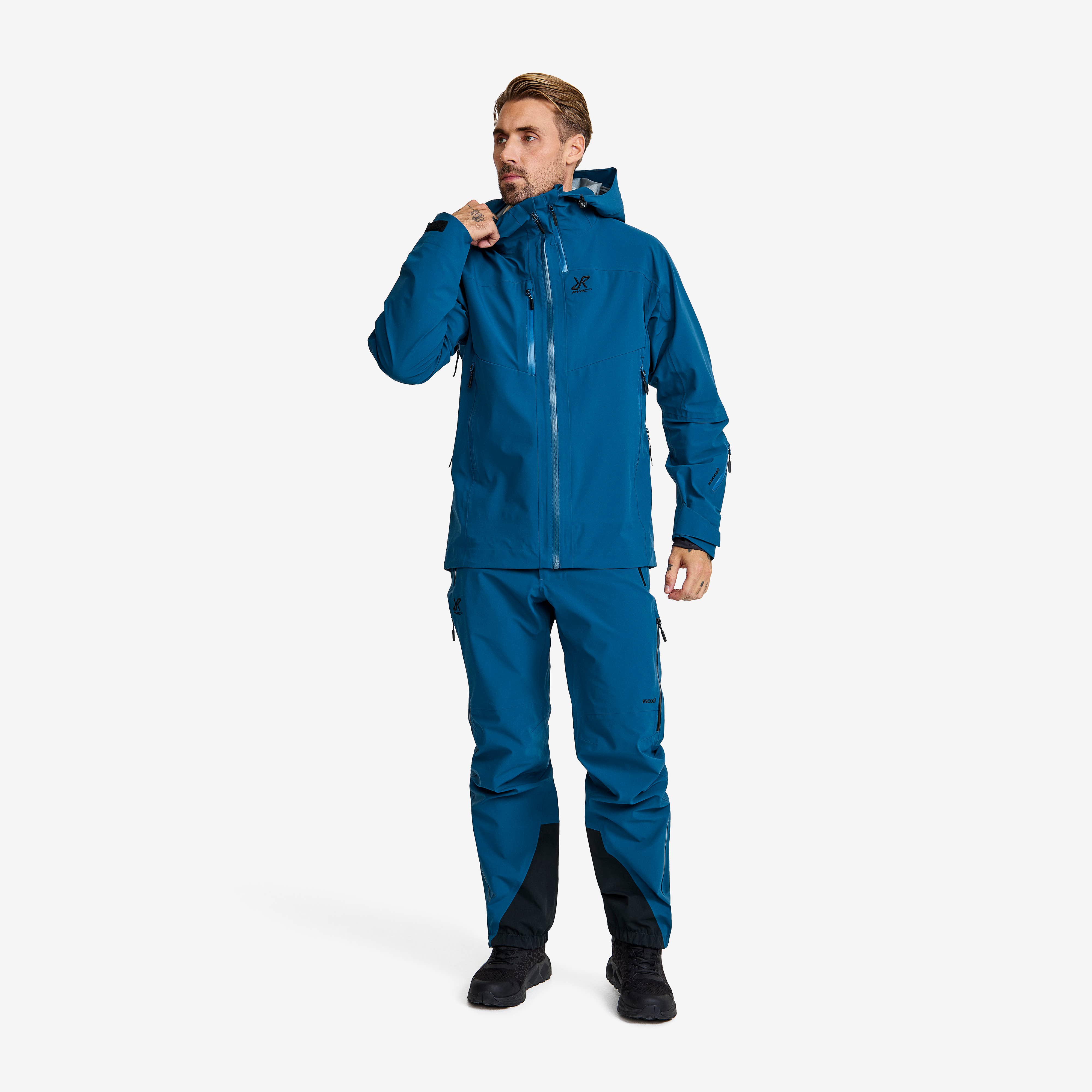 Cyclone 3L Shell Jacket Herre Blue Opal/Imperial Blue