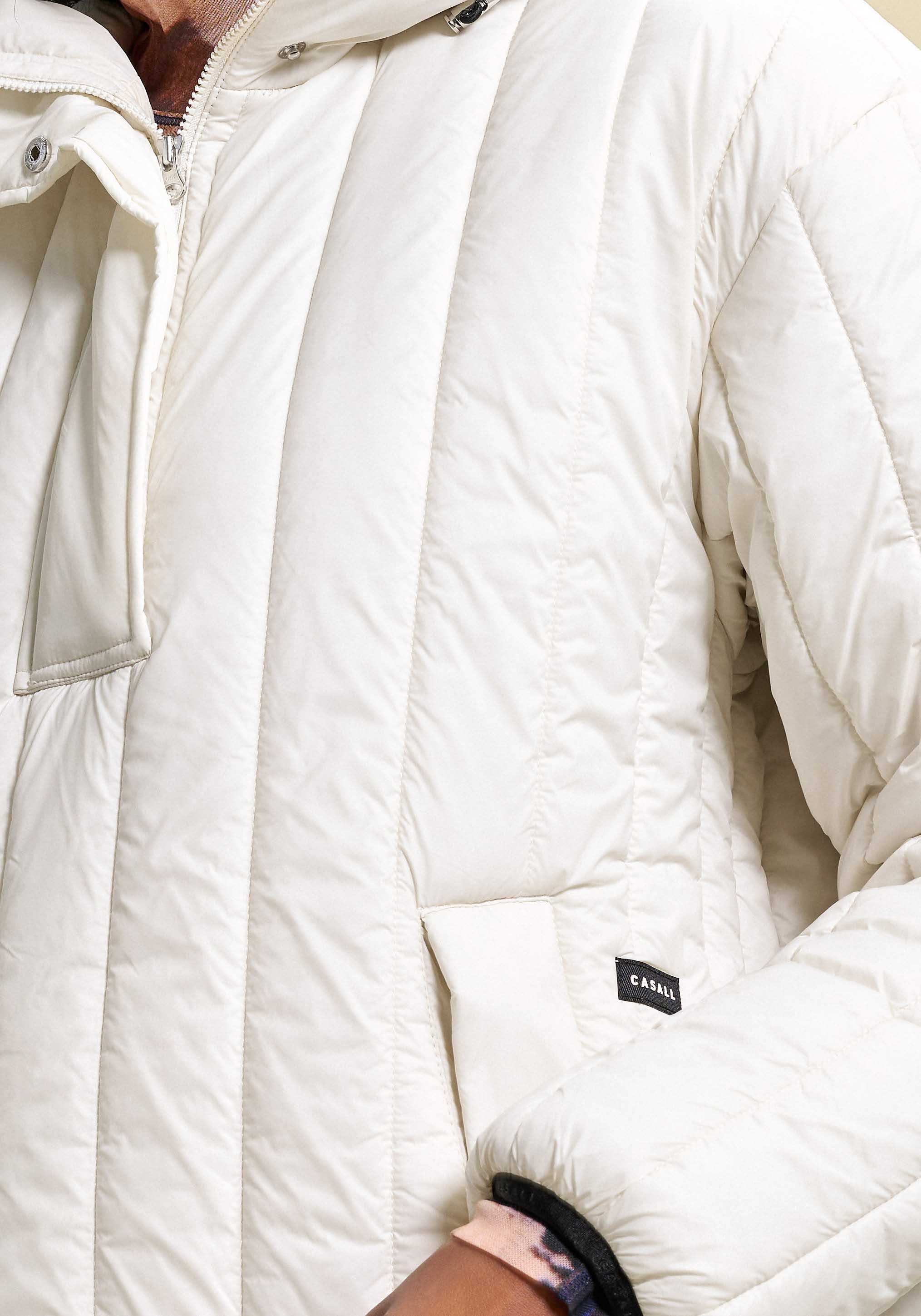 Lightweight Padded Anorak Off White
