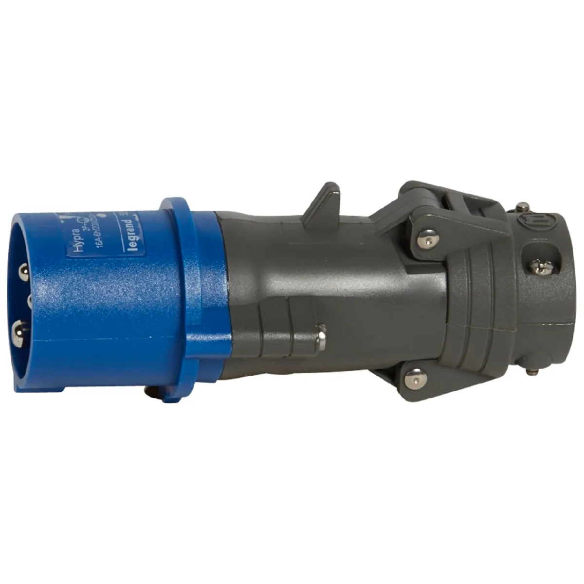 Legrand Hypra 052042 - Fiche Droite Mâle - Bleue