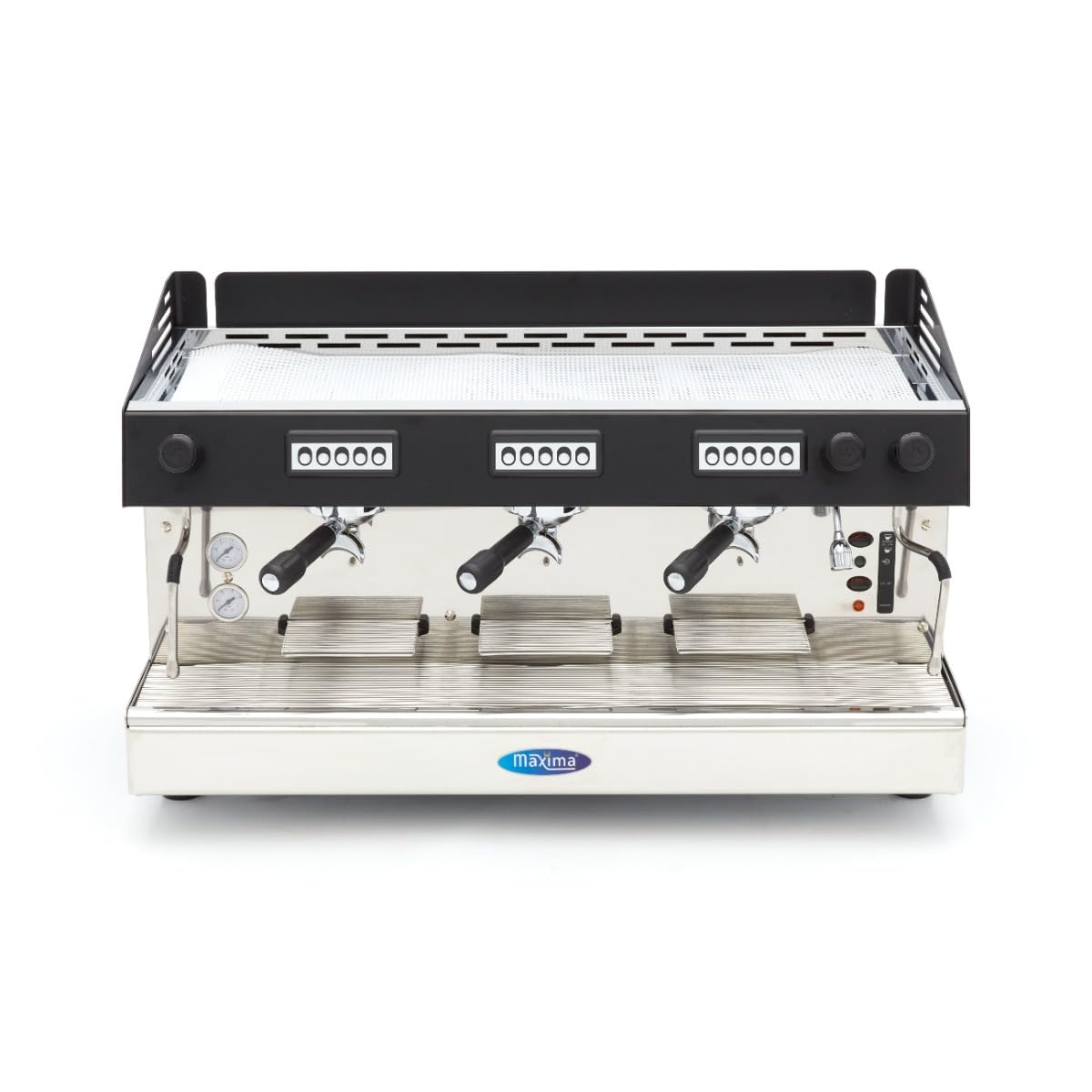 Maxima Gastro Espressomaschine - 3 Kolben - 540 Tassen pro Stunde