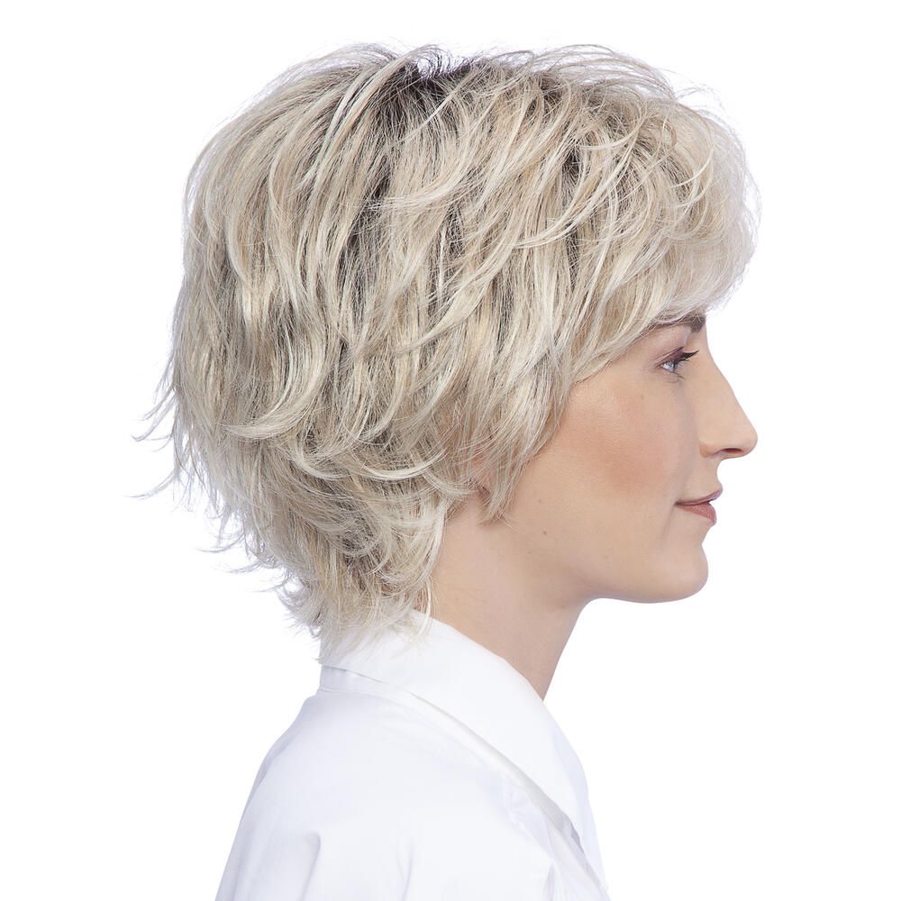 Perücke Sanja von trendhair in Sesam, dunkler Ansatz