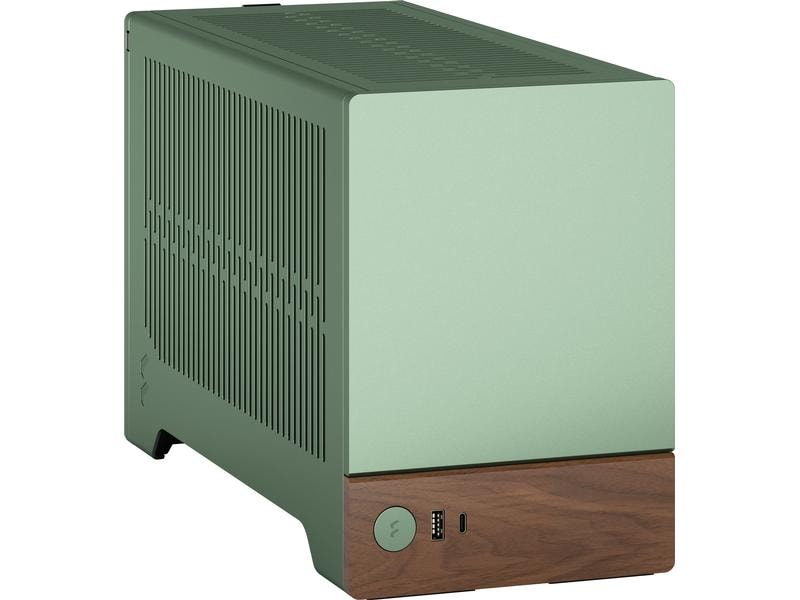Fractal Design PC-Gehäuse Terra Jade Kompaktes Mini-ITX Gehäuse mit stilvoller, moderner Optik