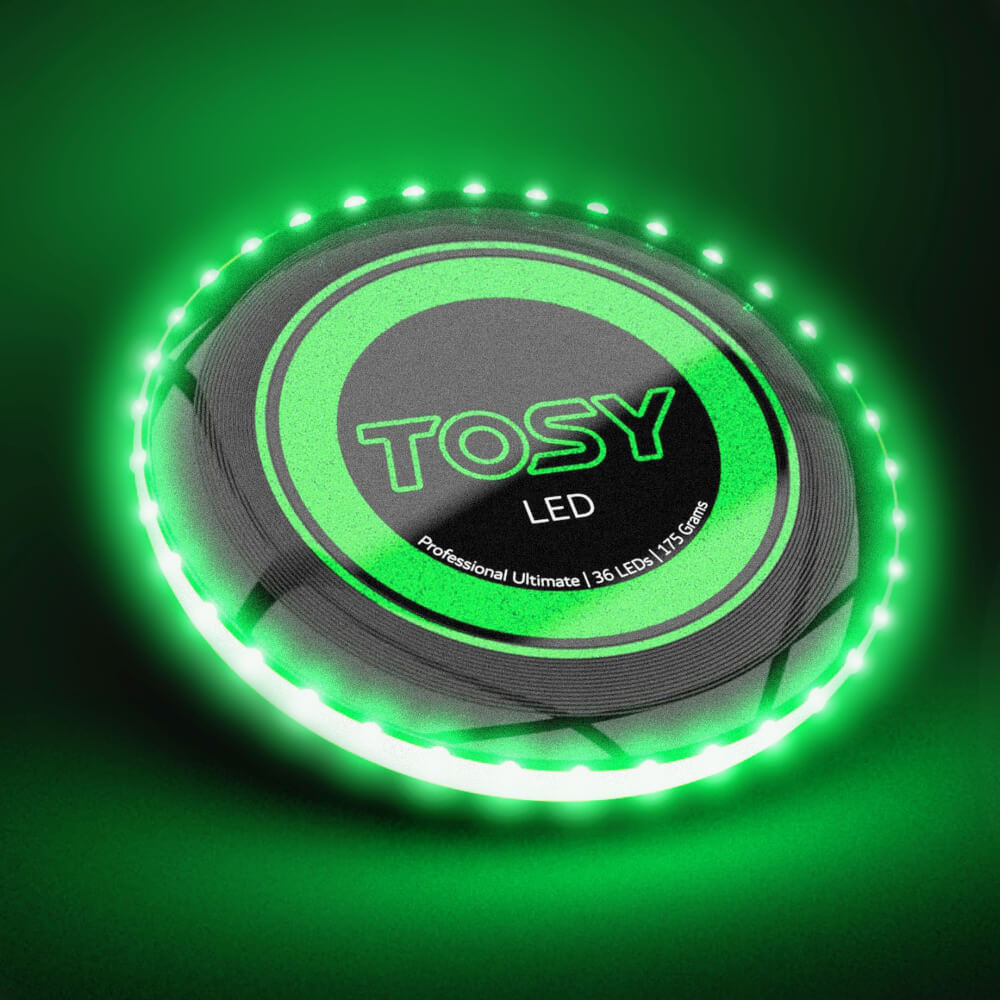 TOSY Ultimate Disc LED, grün