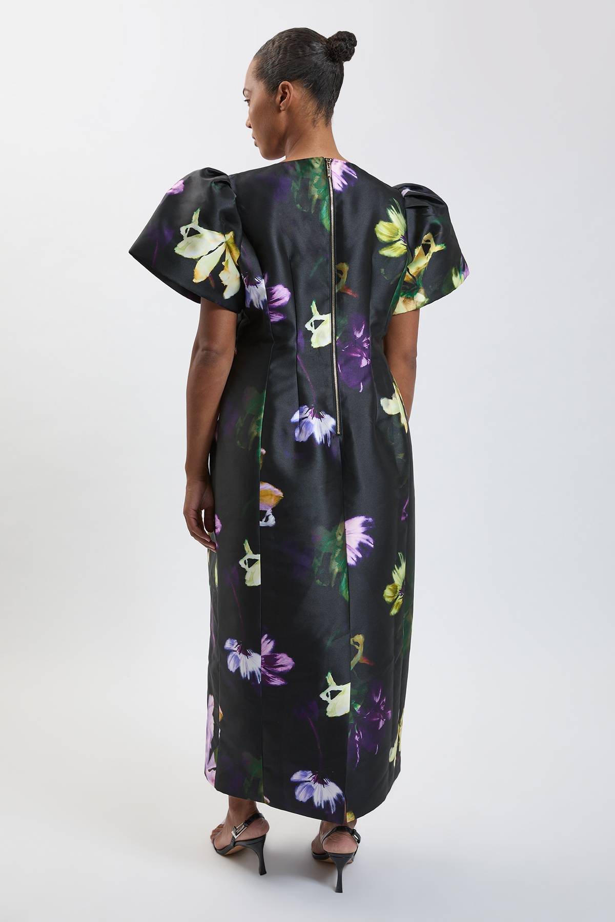 KarenMillen Robe Midi Grande Taille En Sergé À Imprimé Floral