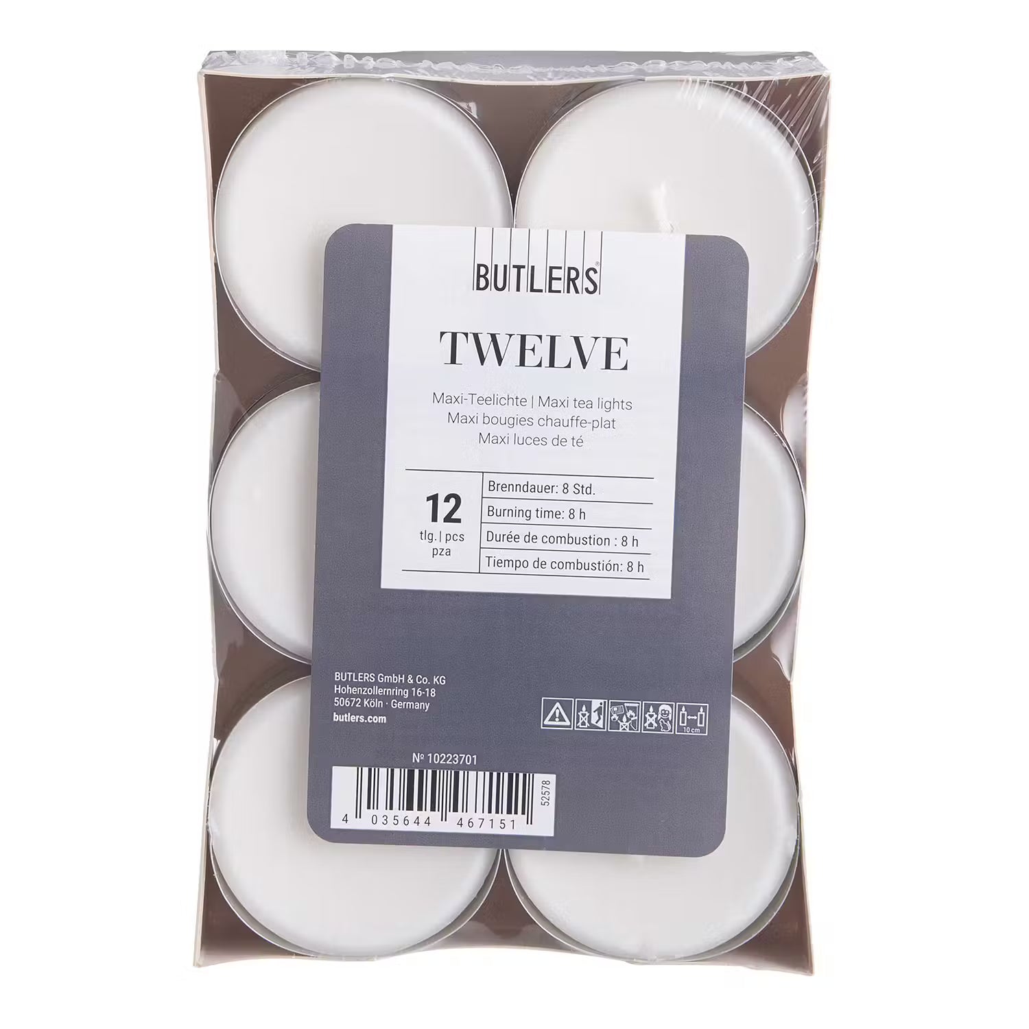 TWELVE Teelicht 10er-Set