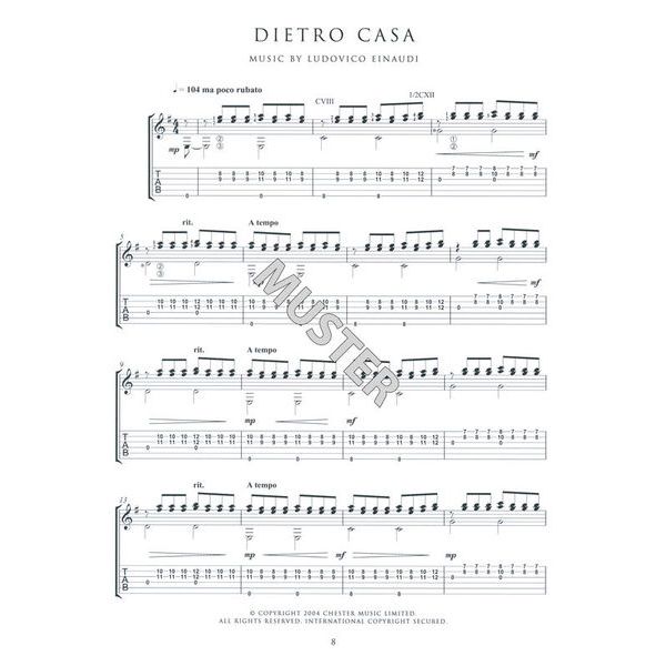 Wise Publications Ludovico Einaudi: The Guitar