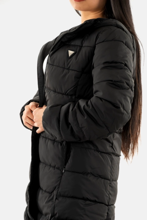 Doudounes guess jeans new aleta jblk jet black a996