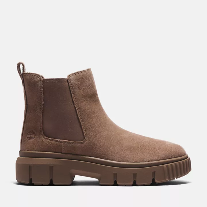 Bottine Chelsea Greyfield pour femme en marron
