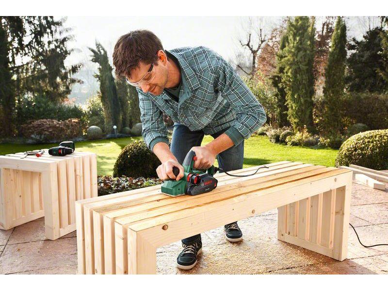 Bosch Elektrohobel PHO 2000 Leistungsstarker 680-Watt-Handhobel