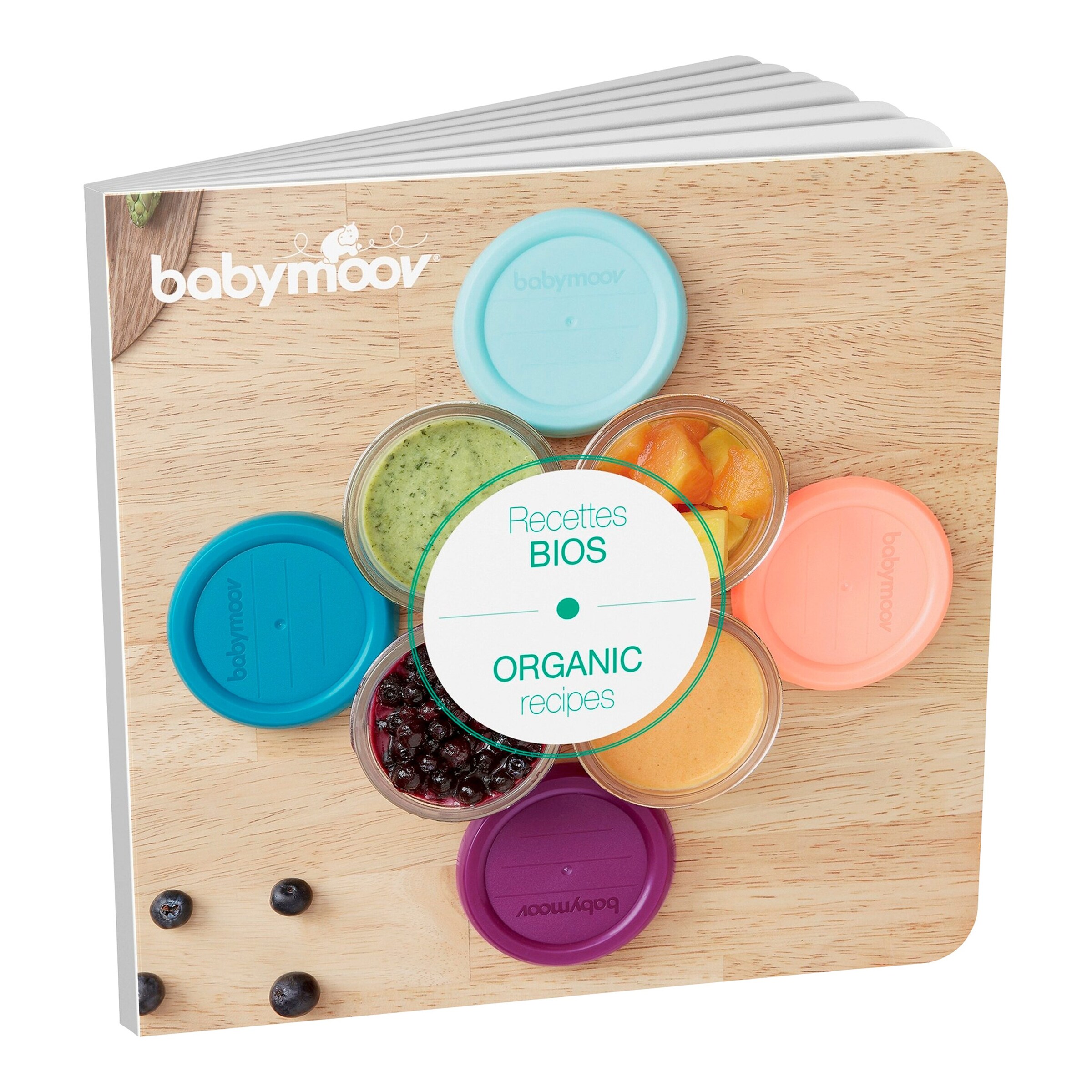 Babymoov 8er-Pack Aufbewahrungsbecher Glas