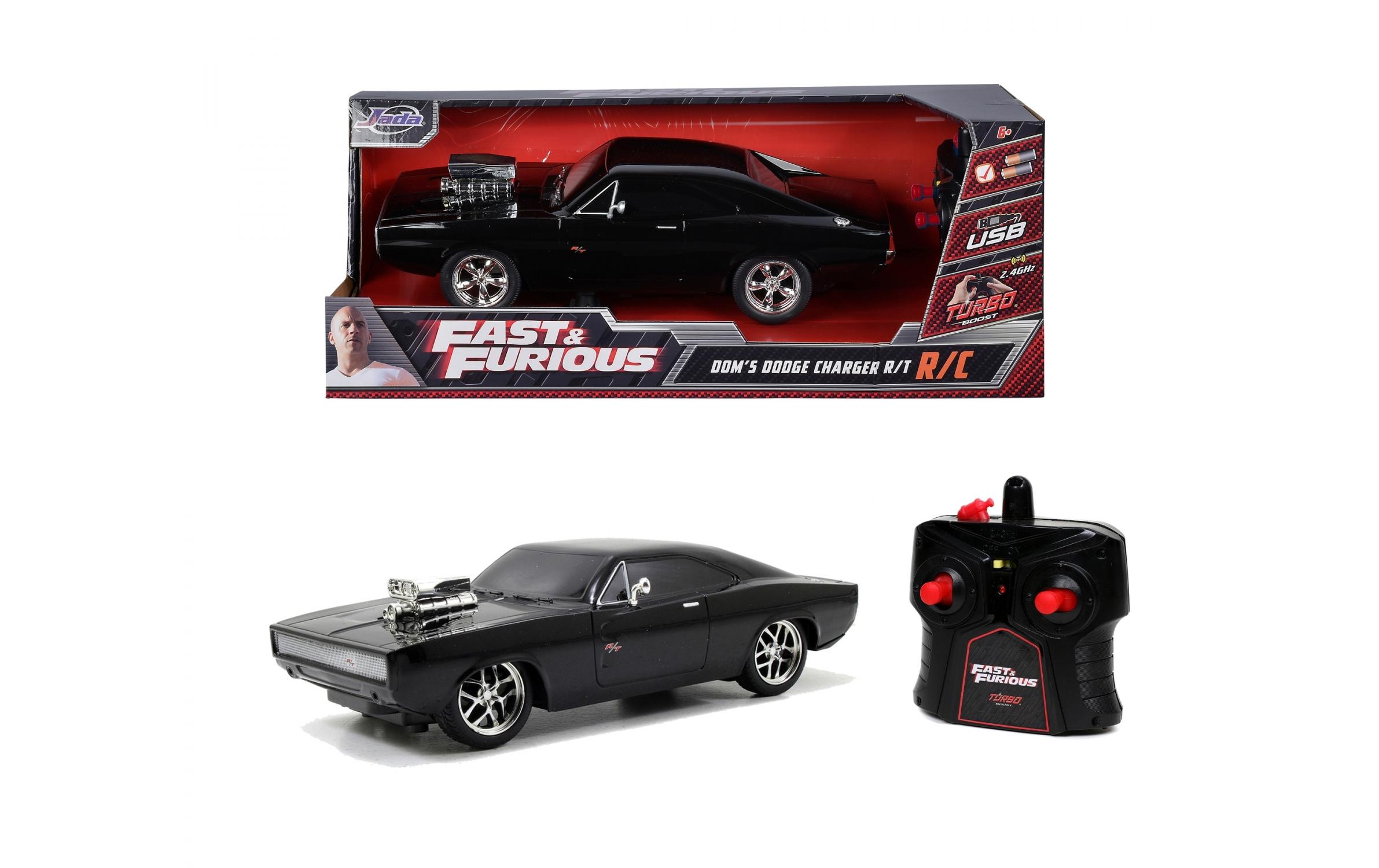 Dodge Charger 1970 Fast & Furious RTR, 1:16Ferngesteuertes Auto aus Fast & Furious «Dom's Dodge Charger»