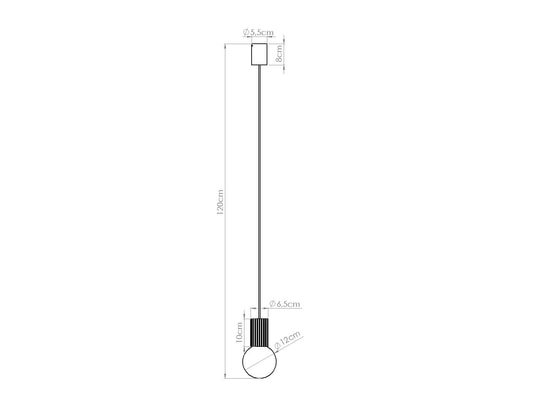SOLLUX LIGHTING - Suspension Lampe suspendue halo 1 beige