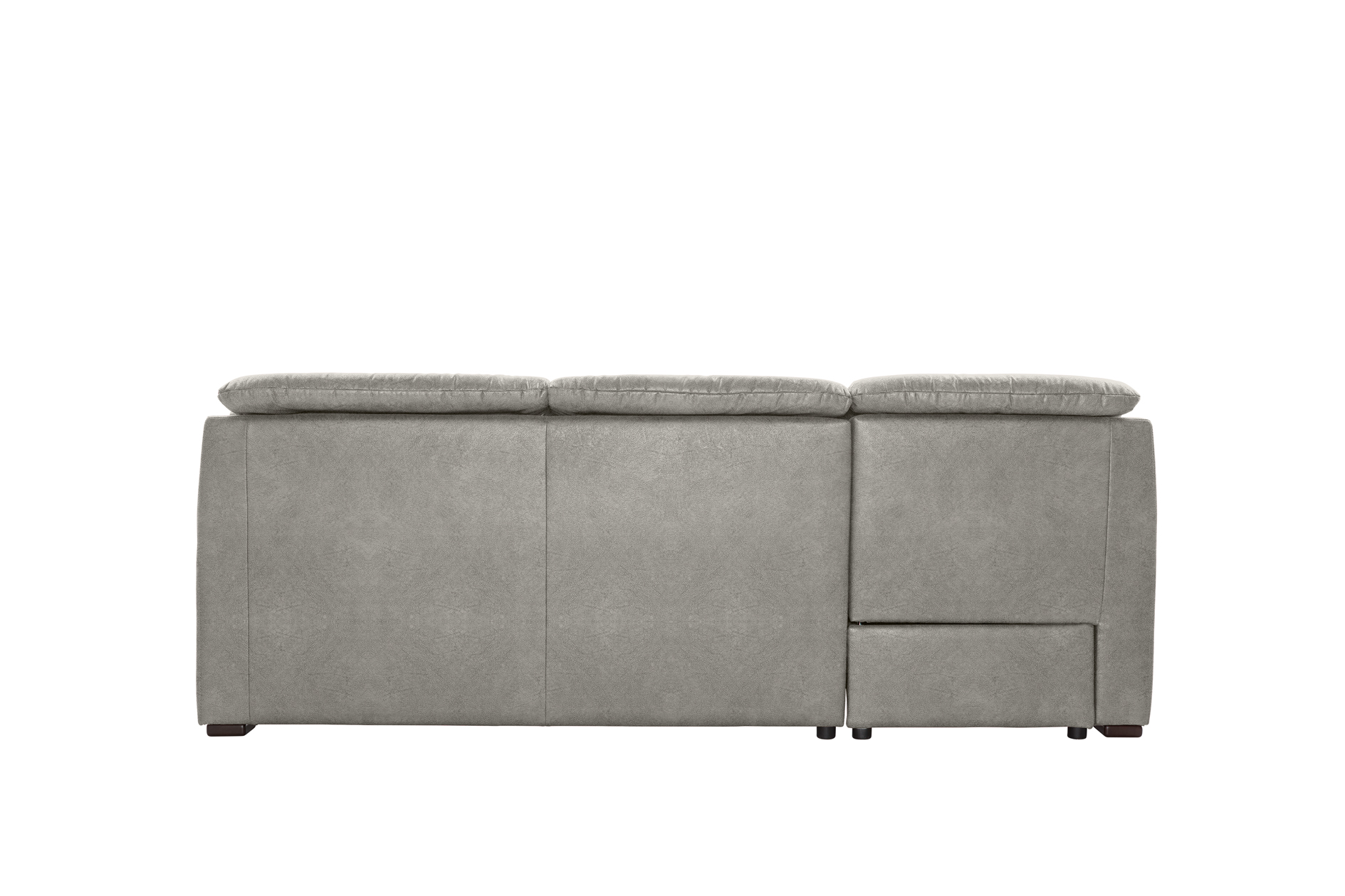 polsterpower Ecksofa - Saddle alu - Basismodell - Recamiere links