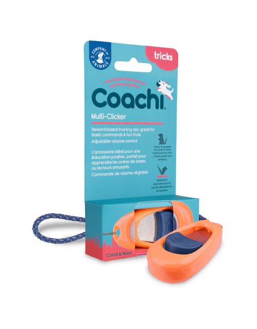 Coachi Multi-Clicker - Hondenopvoeding - Coral Navy