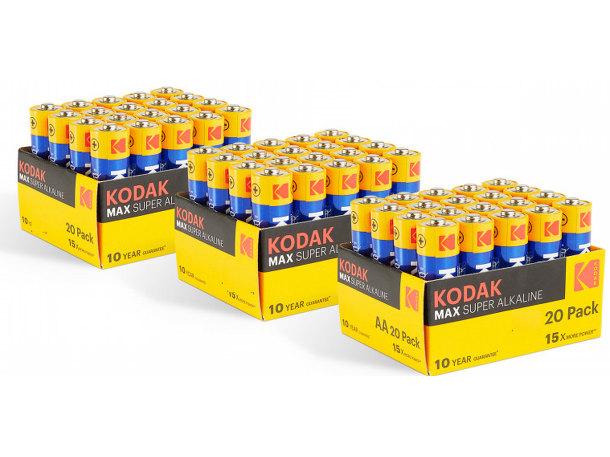 Kodak AAA Batterijen - Set van 60