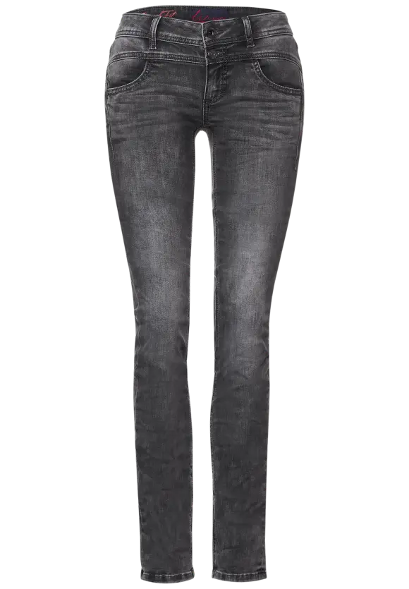 Casual Fit Jeans - grey random wash