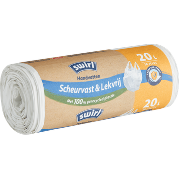 Swirl Vuilniszakken met Handvatten 20 liter 20 stuks