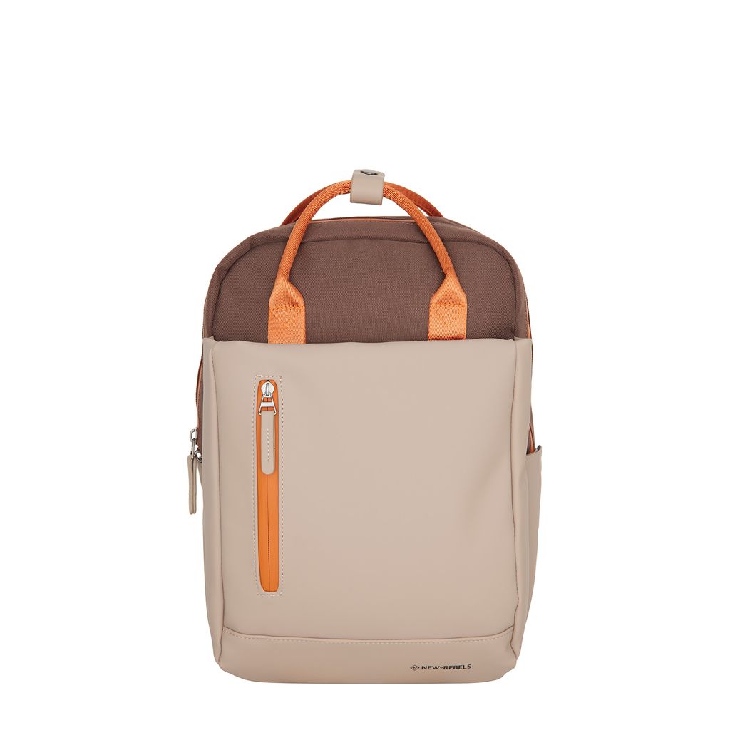 New Rebels Ferron Miami Backpack Laptop 13 inch Coffee